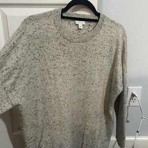 Gray Speckled Sweater